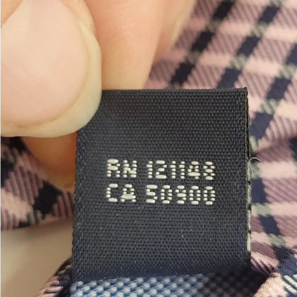 Tommy Hilfiger Necktie‎ Gift Silk Gingham Plaid Pink Black Mens Classic Tie